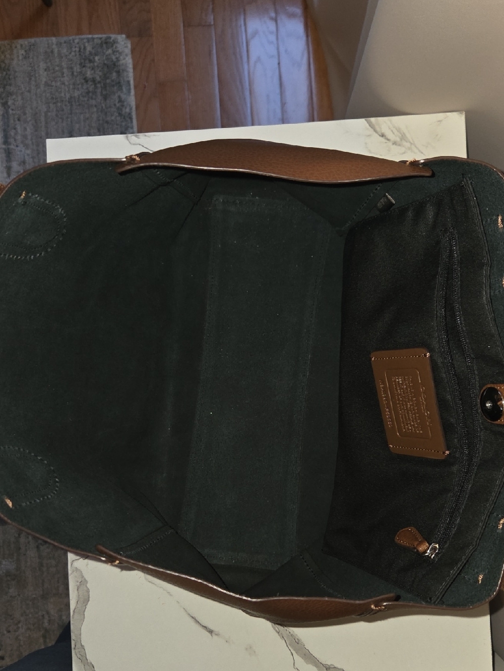 Coach Derby Tote - Picture 4 of 11